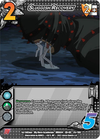 Sluggish Recovery (XR) (35) [MHA4] - UniVersus Single