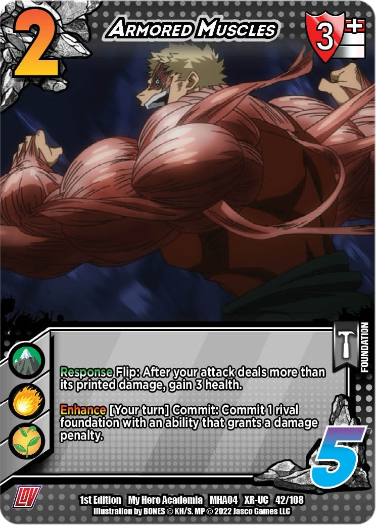 Armored Muscles (XR) (42) [MHA4] - UniVersus Single