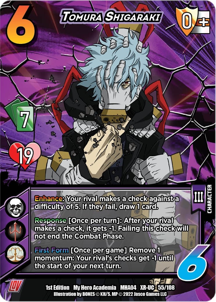 Tomura Shigaraki (XR) (55) [MHA4] - UniVersus Single