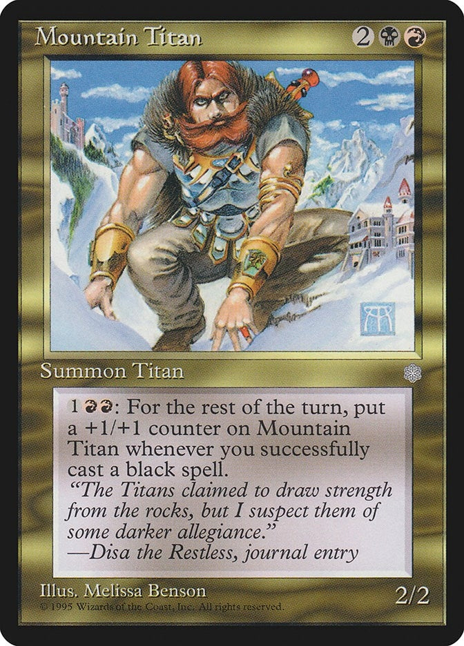 Mountain Titan [ICE] - MTG Single