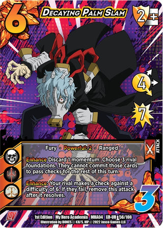 Decaying Palm Slam (XR) (56) [MHA4] - UniVersus Single