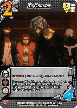 In Control (XR) (61) [MHA4] - UniVersus Single