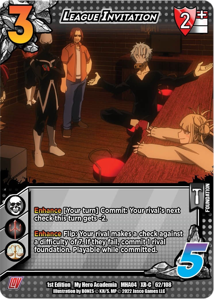 League Invitation (XR) (62) [MHA4] - UniVersus Single