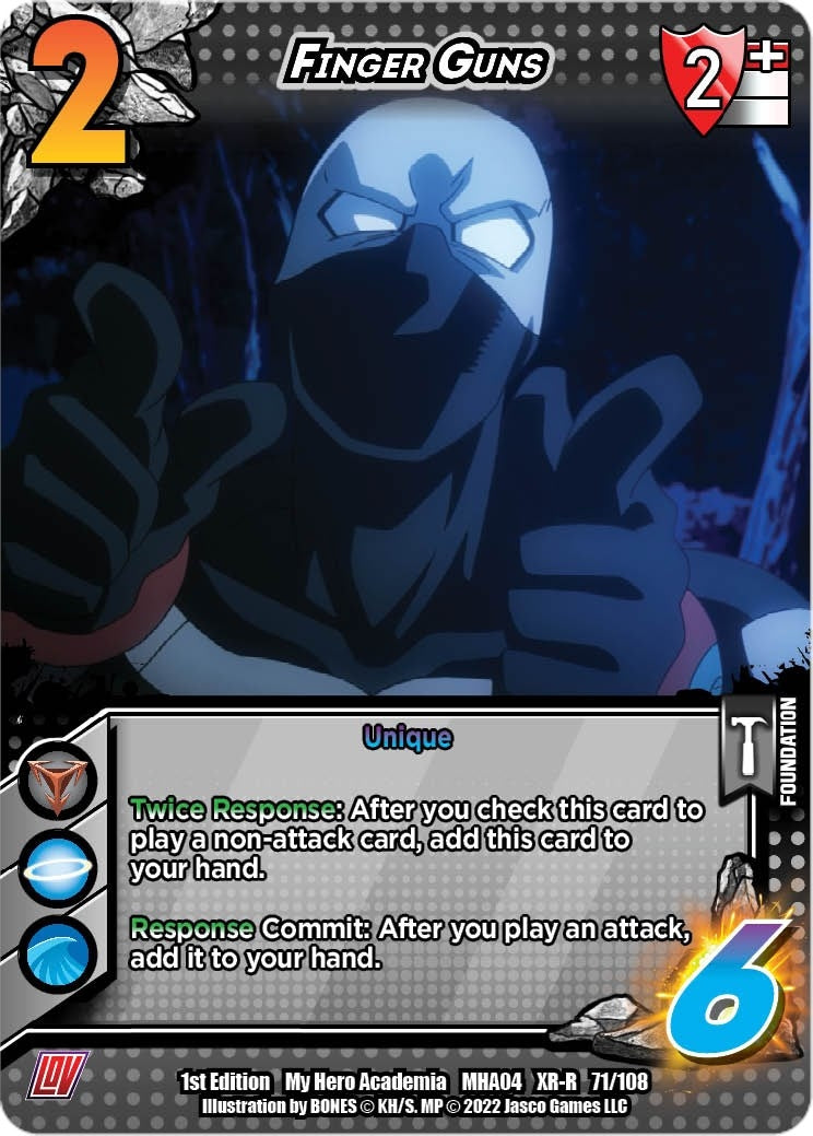 Finger Guns (XR) (71) [MHA4] - UniVersus Single