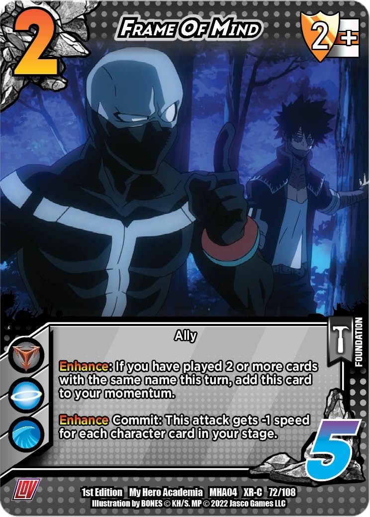 Frame Of Mind (XR) (72) [MHA4] - UniVersus Single
