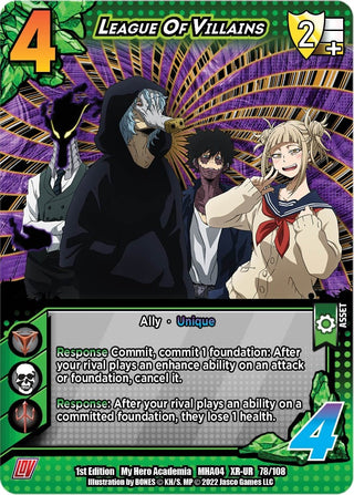 League Of Villains (XR) (78) [MHA4] - UniVersus Single