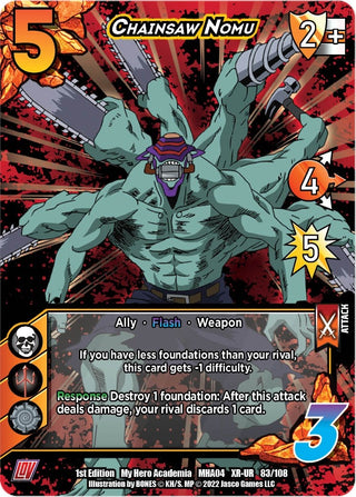 Chainsaw Nomu (XR) (83) [MHA4] - UniVersus Single