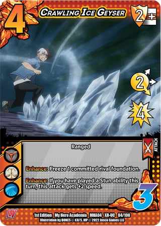Crawling Ice Geyser (XR) (84) [MHA4] - UniVersus Single