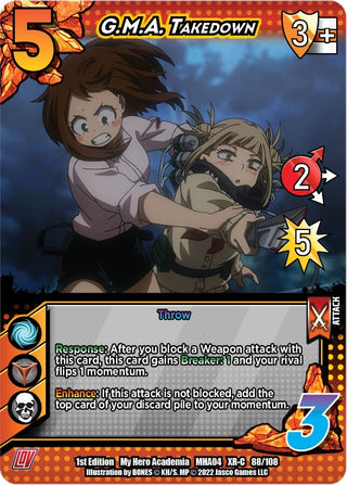 G.M.A. Takedown (XR) (88) [MHA4] - UniVersus Single
