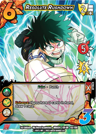 Resolute Rushdown (XR) (93) [MHA4] - UniVersus Single