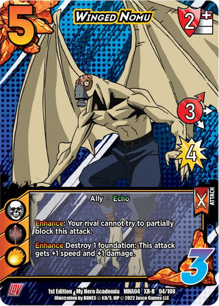 Winged Nomu (XR) (94) [MHA4] - UniVersus Single