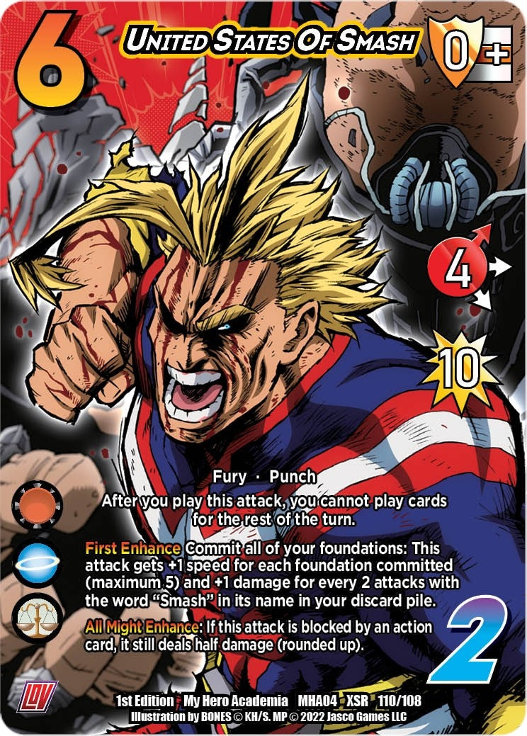 United States of Smash (XR) (110) [MHA4] - UniVersus Single
