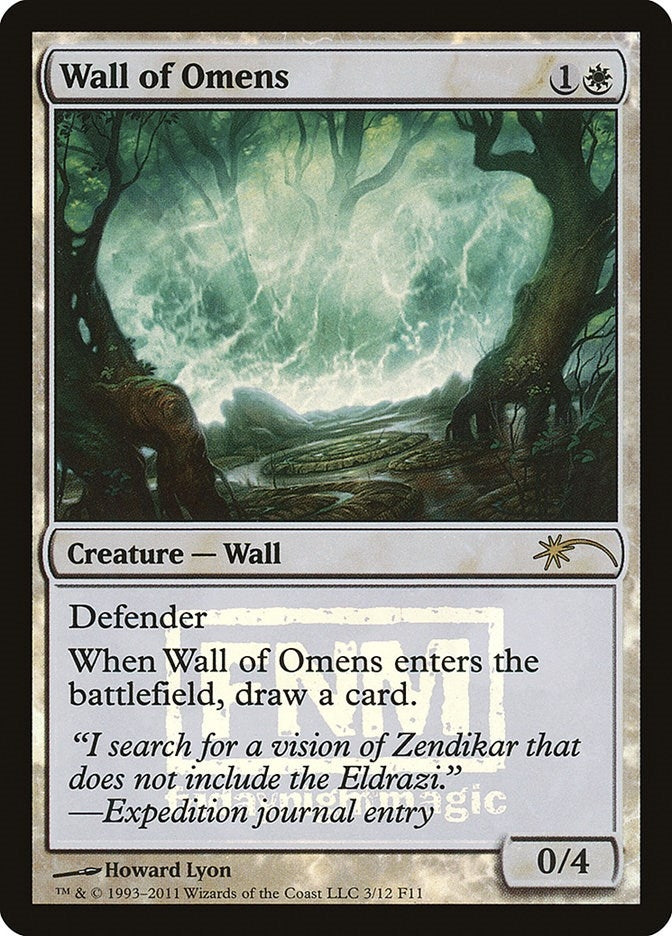 Wall of Omens [FNM] - MTG Single