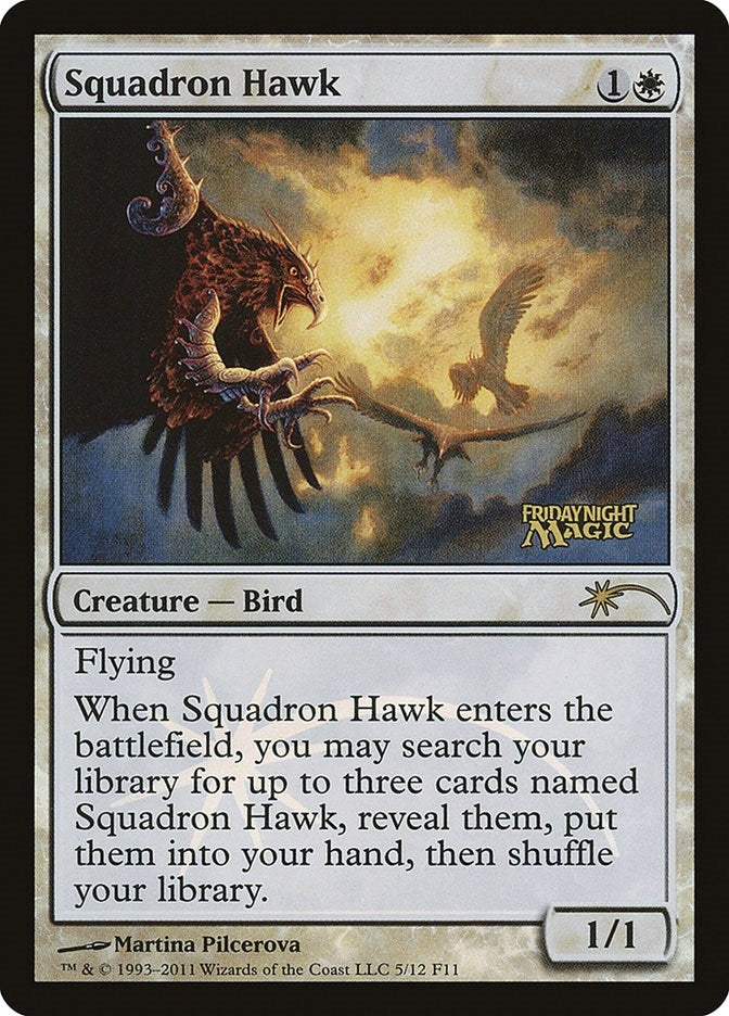 Squadron Hawk [FNM] - MTG Single