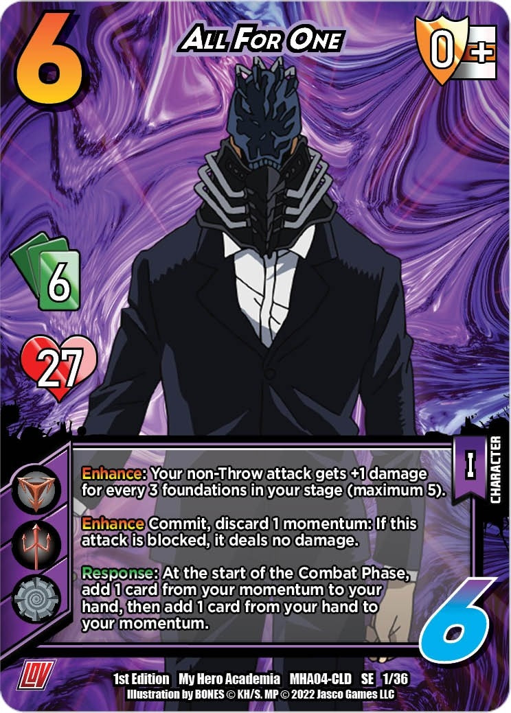 All For One (1) [MHA4] - UniVersus Single