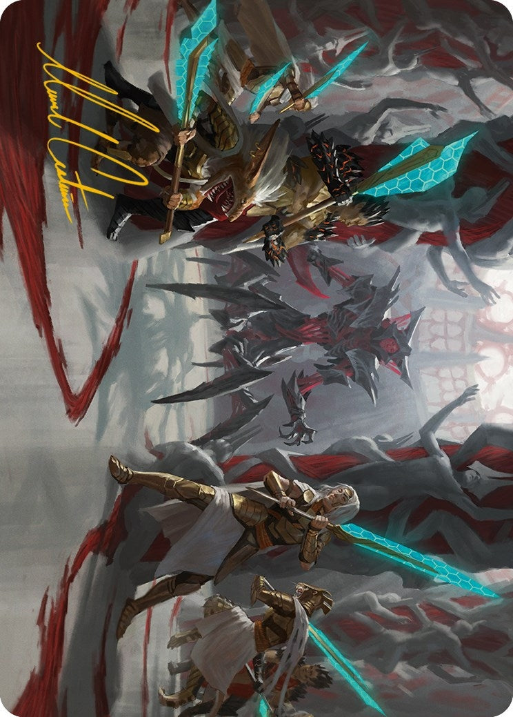 Goldwardens’ Gambit Art Card (Gold-Stamped Signature) (29) [ASONE] - MTG Single