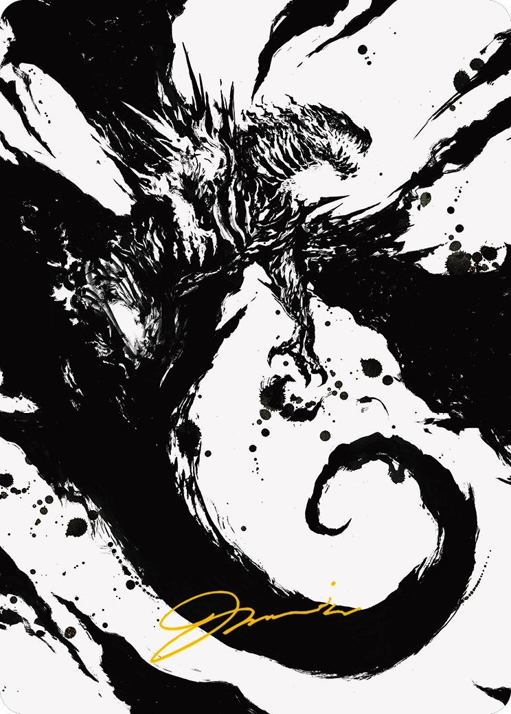 Capricious Hellraiser Art Card (Gold-Stamped Signature) (73) [ASONE] - MTG Single