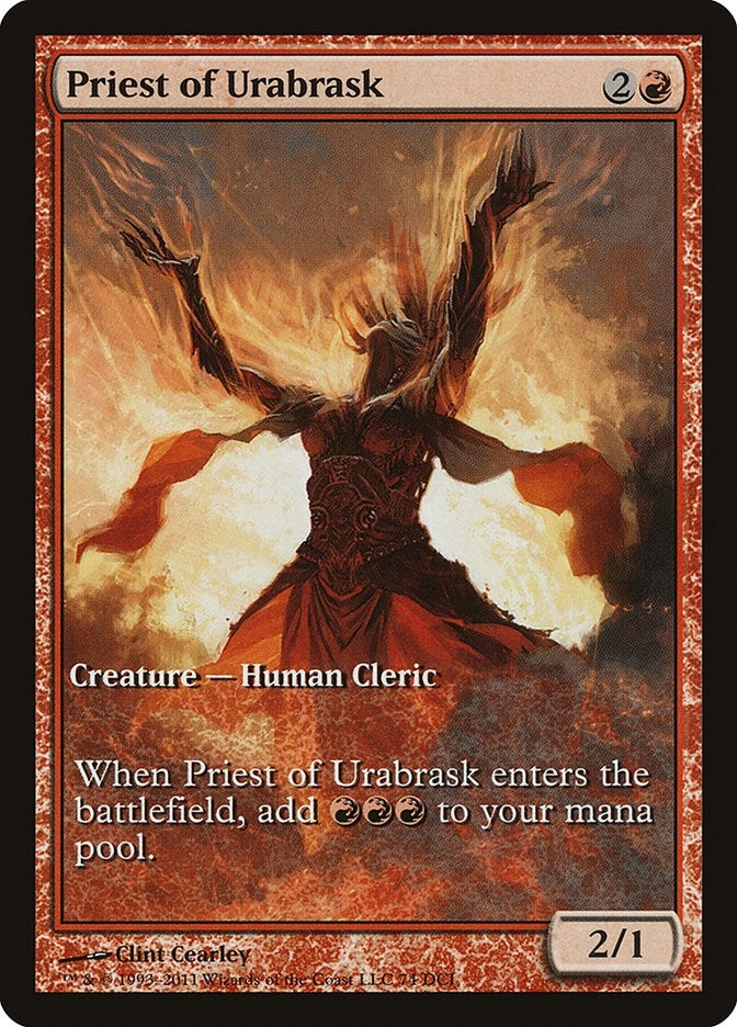 Priest of Urabrask (74) [GAME] - MTG Single