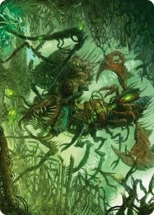 Skyscythe Engulfer Art Card (42) [ASONE] - MTG Single