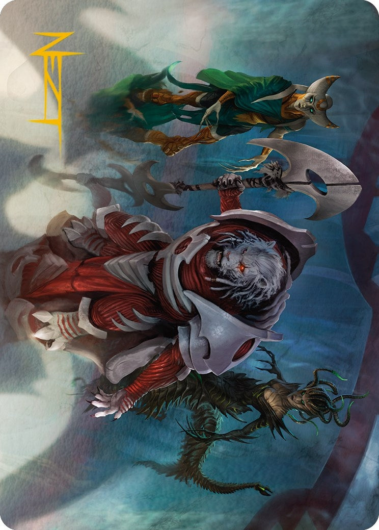 Norn’s Decree Art Card (Gold-Stamped Signature) (6) [ASONE] - MTG Single