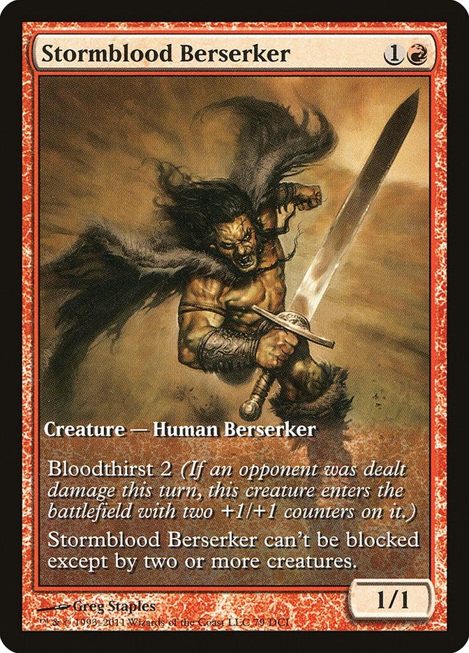 Stormblood Berserker (156) [GAME] - MTG Single