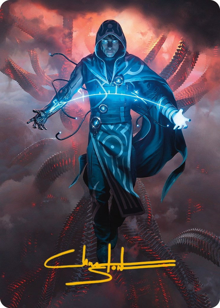 Jace the Perfected Mind Art Card (15/81) (Gold-Stamped Signature) (15) [ASONE] - MTG Single