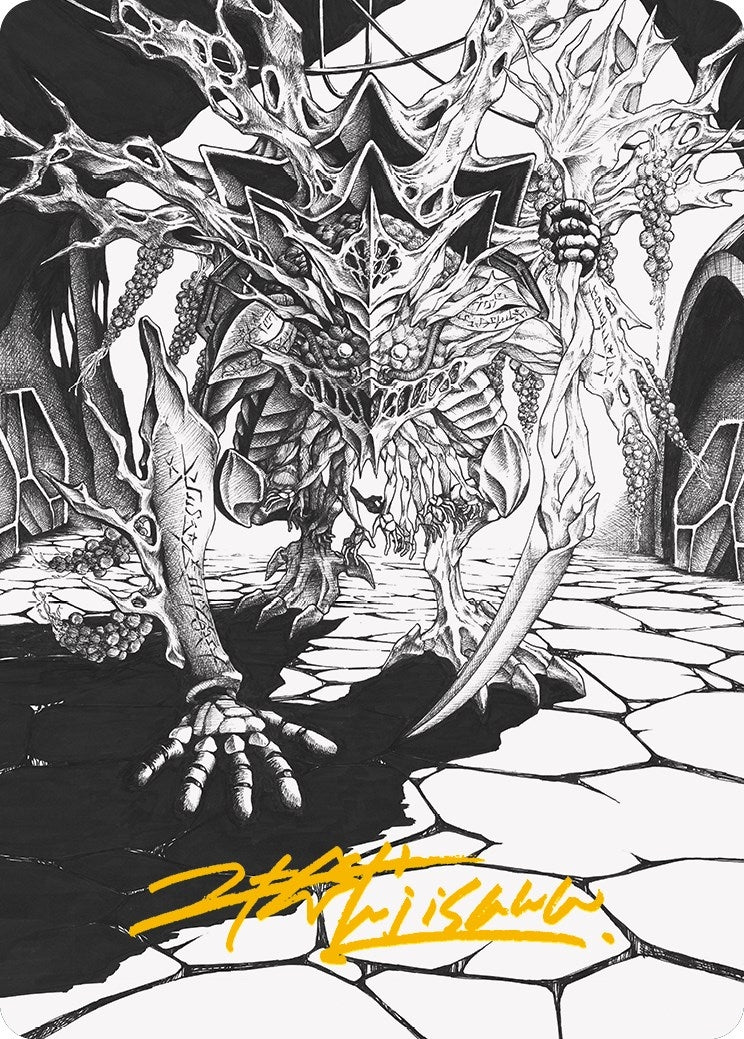 Thrun Breaker of Silence Art Card (Gold-Stamped Signature) (76) [ASONE] - MTG Single