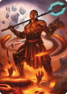 Koth Fire of Resistance Art Card (31) [ASONE] - MTG Single