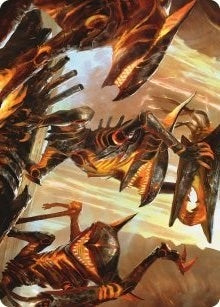 Gleeful Demolition Art Card (28) [ASONE] - MTG Single