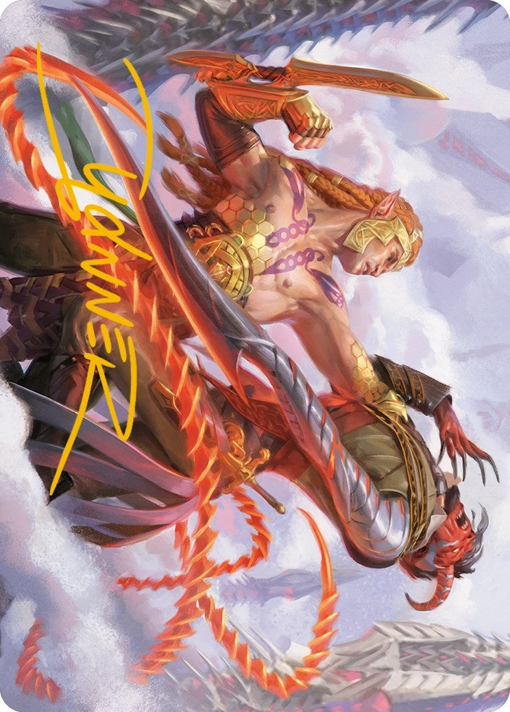Tyvar’s Stand Art Card (Gold-Stamped Signature) (43) [ASONE] - MTG Single