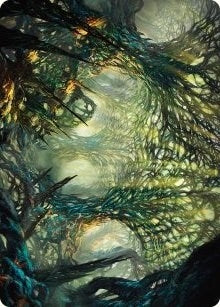 The Hunter Maze Art Card (60) [ASONE] - MTG Single