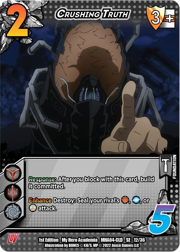 Crushing Truth (12) [MHA4] - UniVersus Single