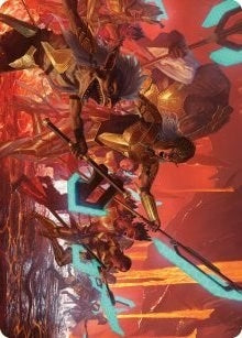 Roar of Resistance Art Card (34) [ASONE] - MTG Single