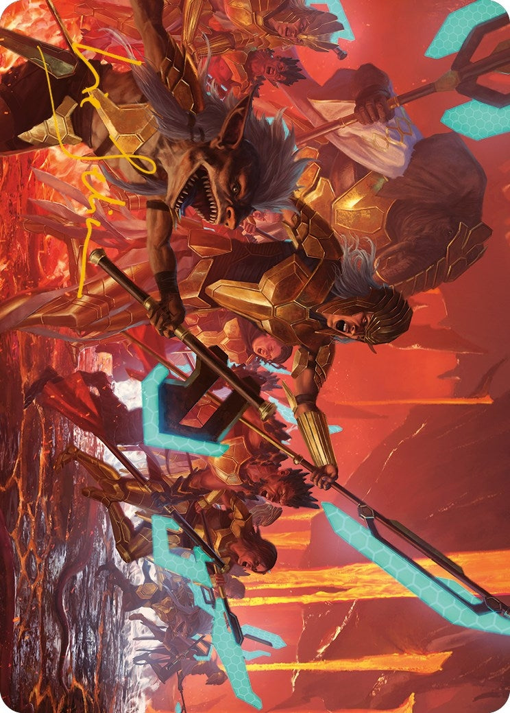 Roar of Resistance Art Card (Gold-Stamped Signature) (34) [ASONE] - MTG Single
