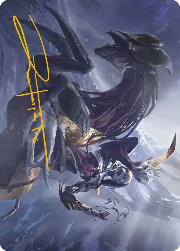 Ria Ivor Bane of Bladehold Art Card (Gold-Stamped Signature) (53) [ASONE] - MTG Single