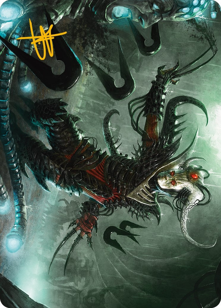 Vraan Executioner Thane Art Card (Gold-Stamped Signature) (24) [ASONE] - MTG Single