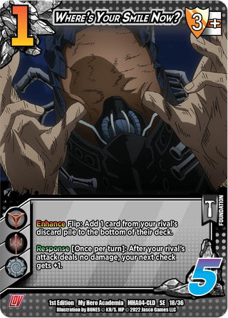 Where’s Your Smile Now? (18) [MHA4] - UniVersus Single