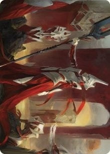 Porcelain Zealot Art Card (8) [ASONE] - MTG Single