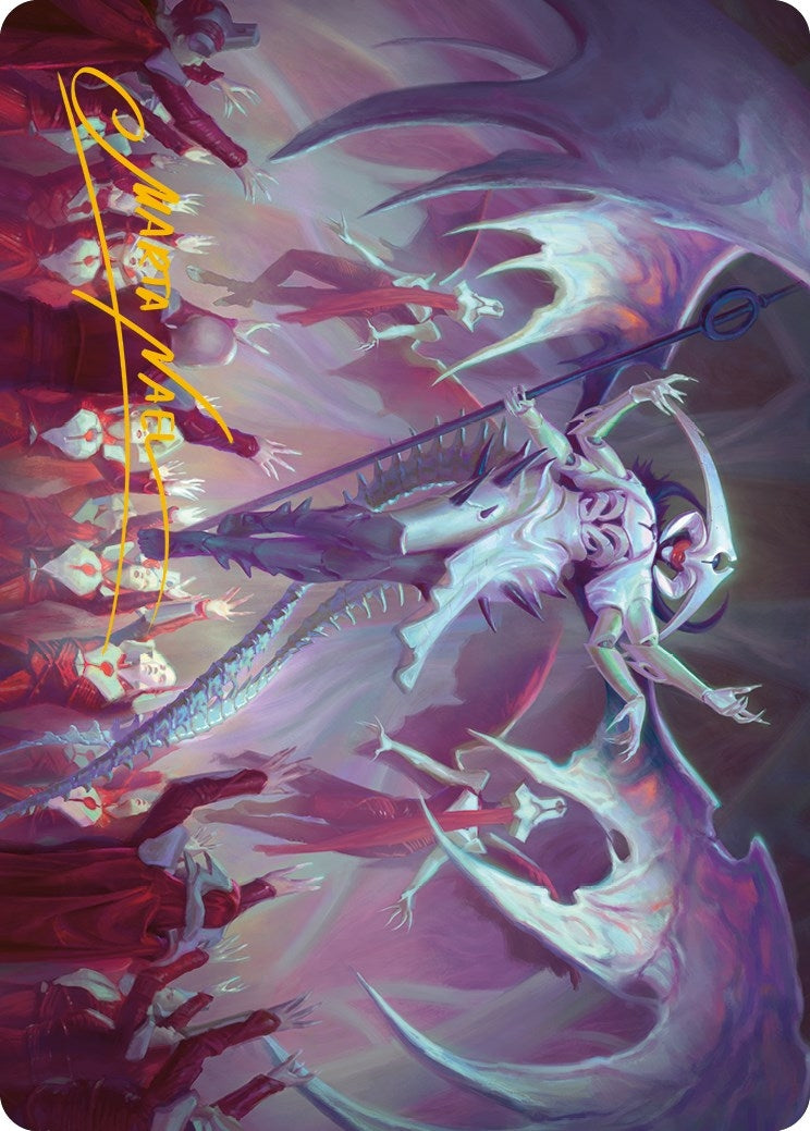 Atraxa Grand Unifier Art Card (45/81) (Gold-Stamped Signature) (45) [ASONE] - MTG Single
