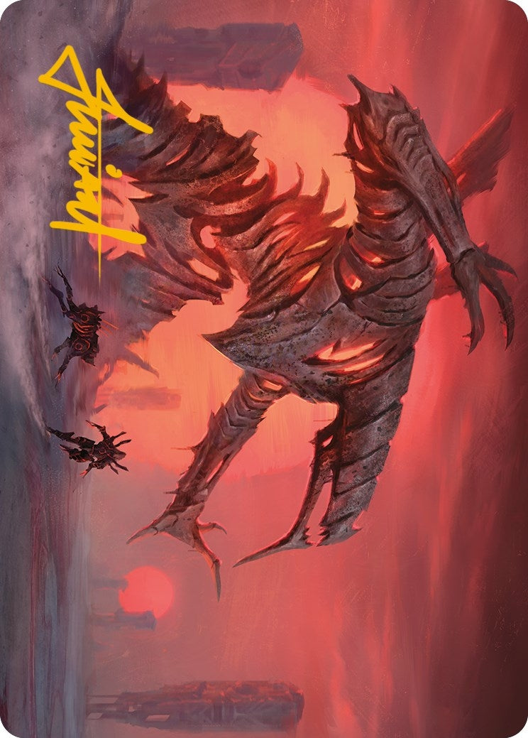 Red Sun’s Twilight Art Card (Gold-Stamped Signature) (33) [ASONE] - MTG Single