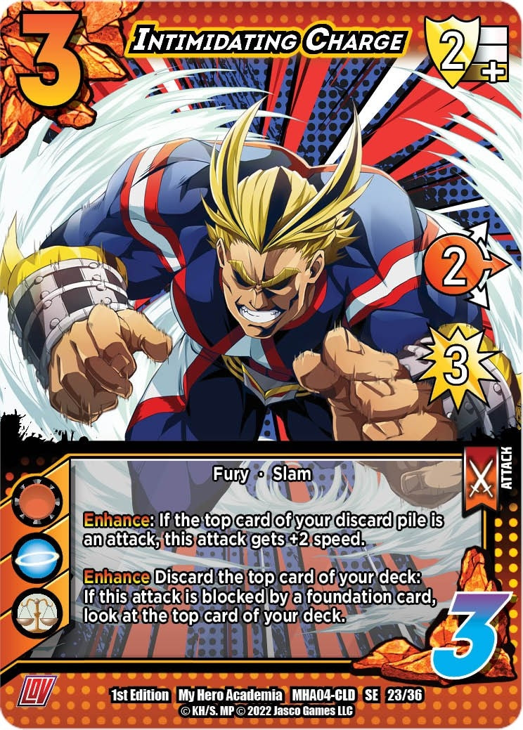Intimidating Charge (23) [MHA4] - UniVersus Single