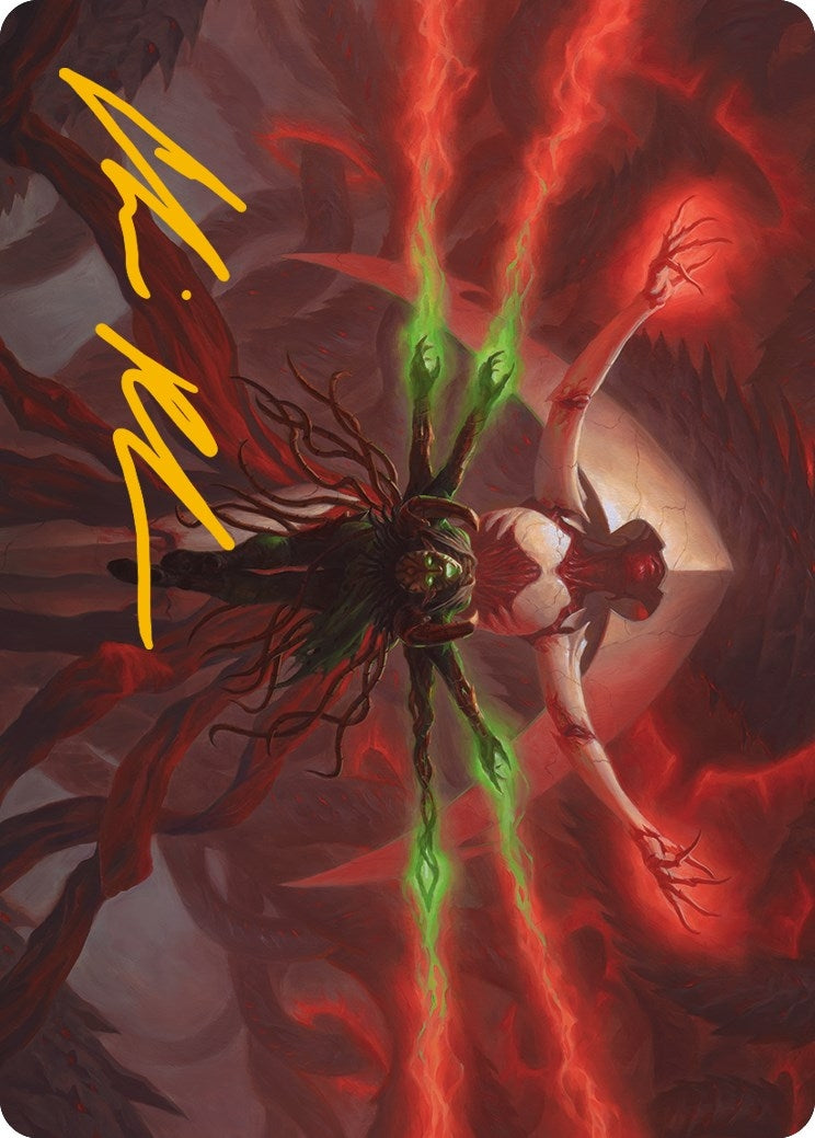 All Will Be One Art Card (Gold-Stamped Signature) (25) [ASONE] - MTG Single