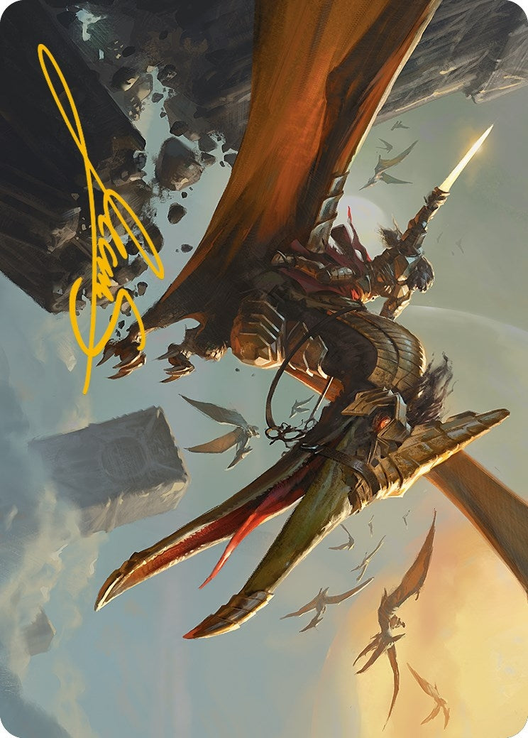 Skyhunter Strike Force Art Card (Gold-Stamped Signature) (9) [ASONE] - MTG Single