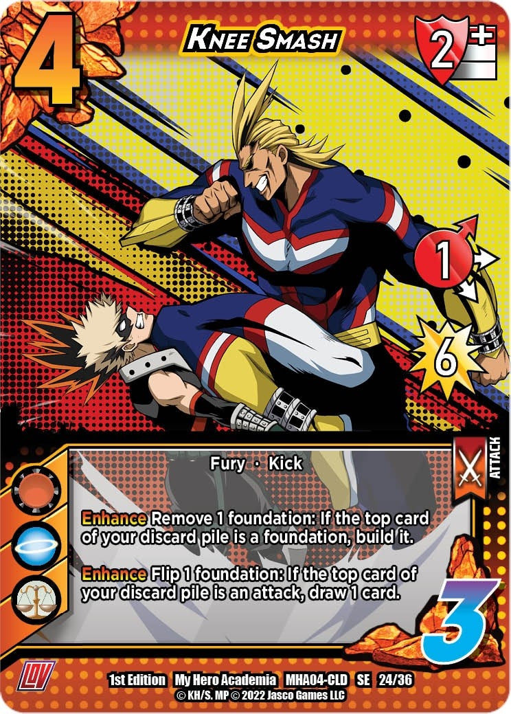 Knee Smash (24) [MHA4] - UniVersus Single