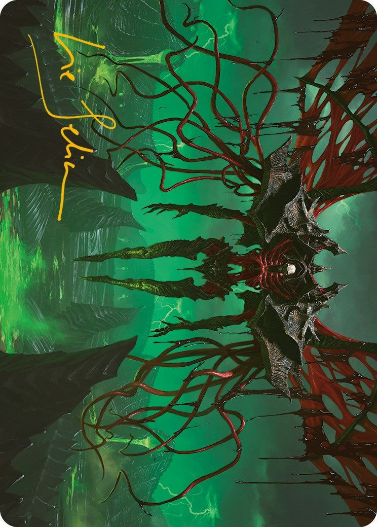 Archfiend of the Dross Art Card (Gold-Stamped Signature) (18) [ASONE] - MTG Single