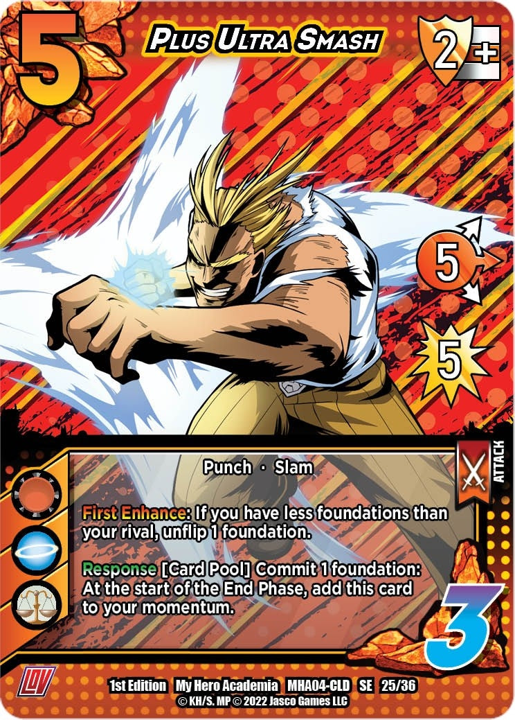 Plus Ultra Smash (25) [MHA4] - UniVersus Single