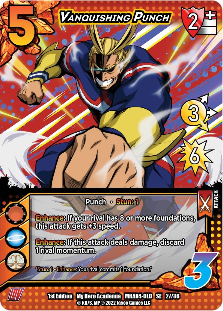 Vanquishing Punch (27) [MHA4] - UniVersus Single