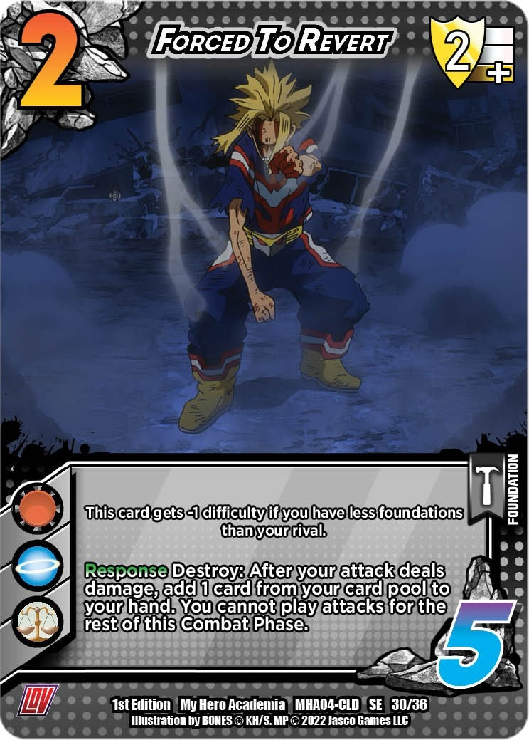 Forced to Revert (30) [MHA4] - UniVersus Single