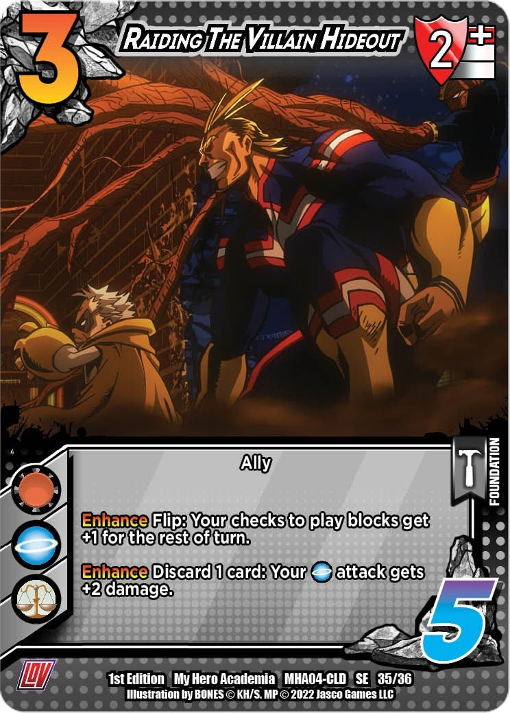 Raiding the Villain Hideout (35) [MHA4] - UniVersus Single