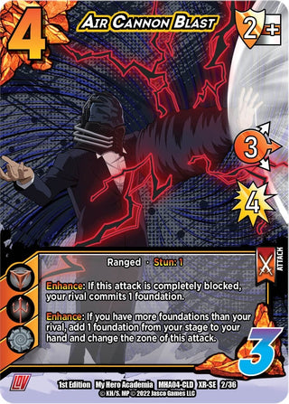 Air Cannon Blast (XR) (2) [MHA4] - UniVersus Single